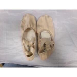 Dance Ballet Shoes So Danca SD16 4.5B Youth Canvas Crossing Straps Split Sole